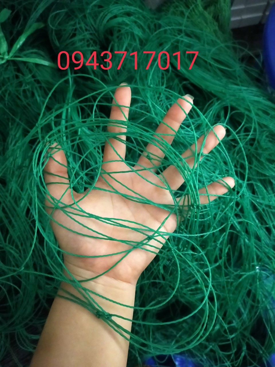 Lưới làm giàn leo - lưới làm giàn cây - khổ 2 mét.