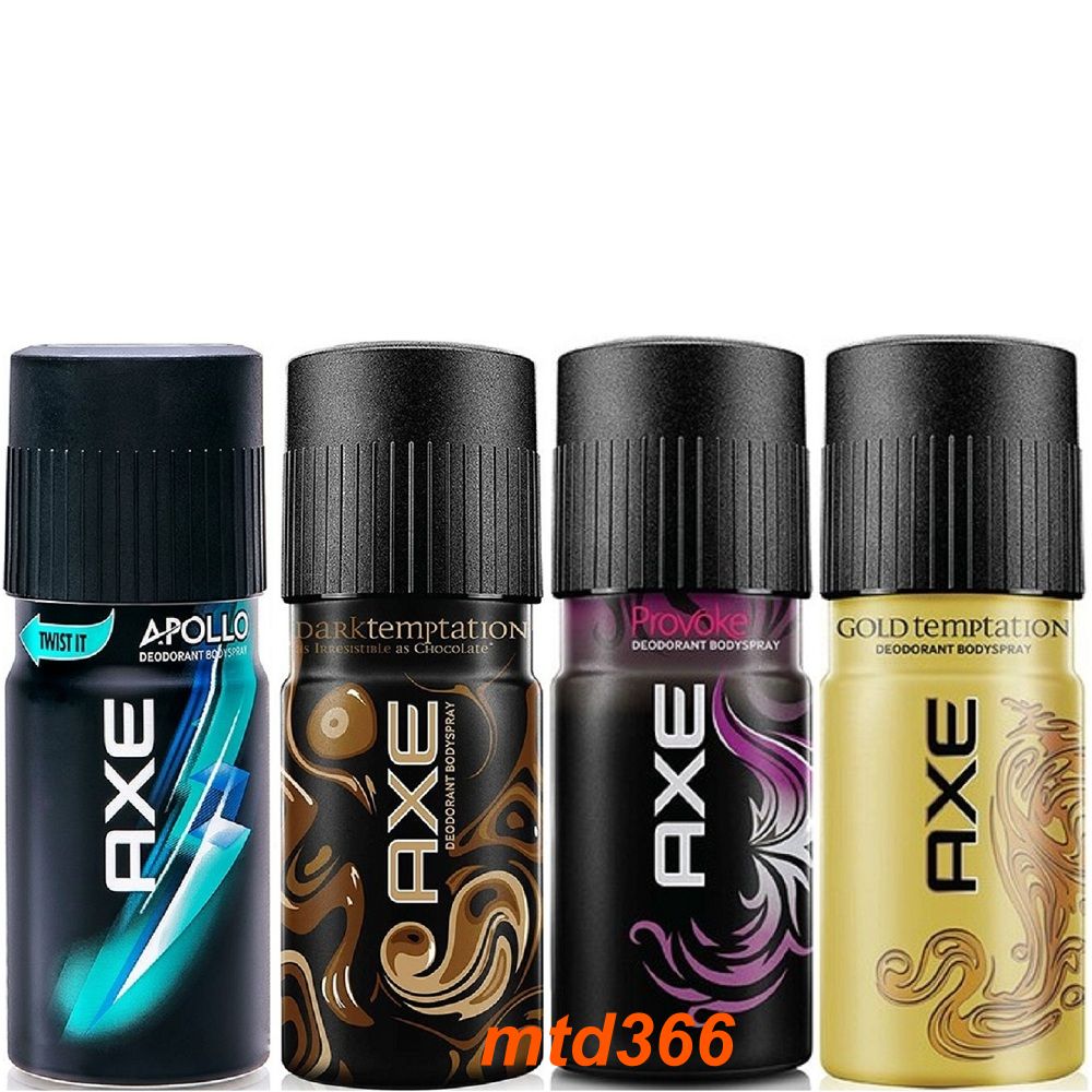 Xịt Khử Mùi Axe 135ml Dark Temptation