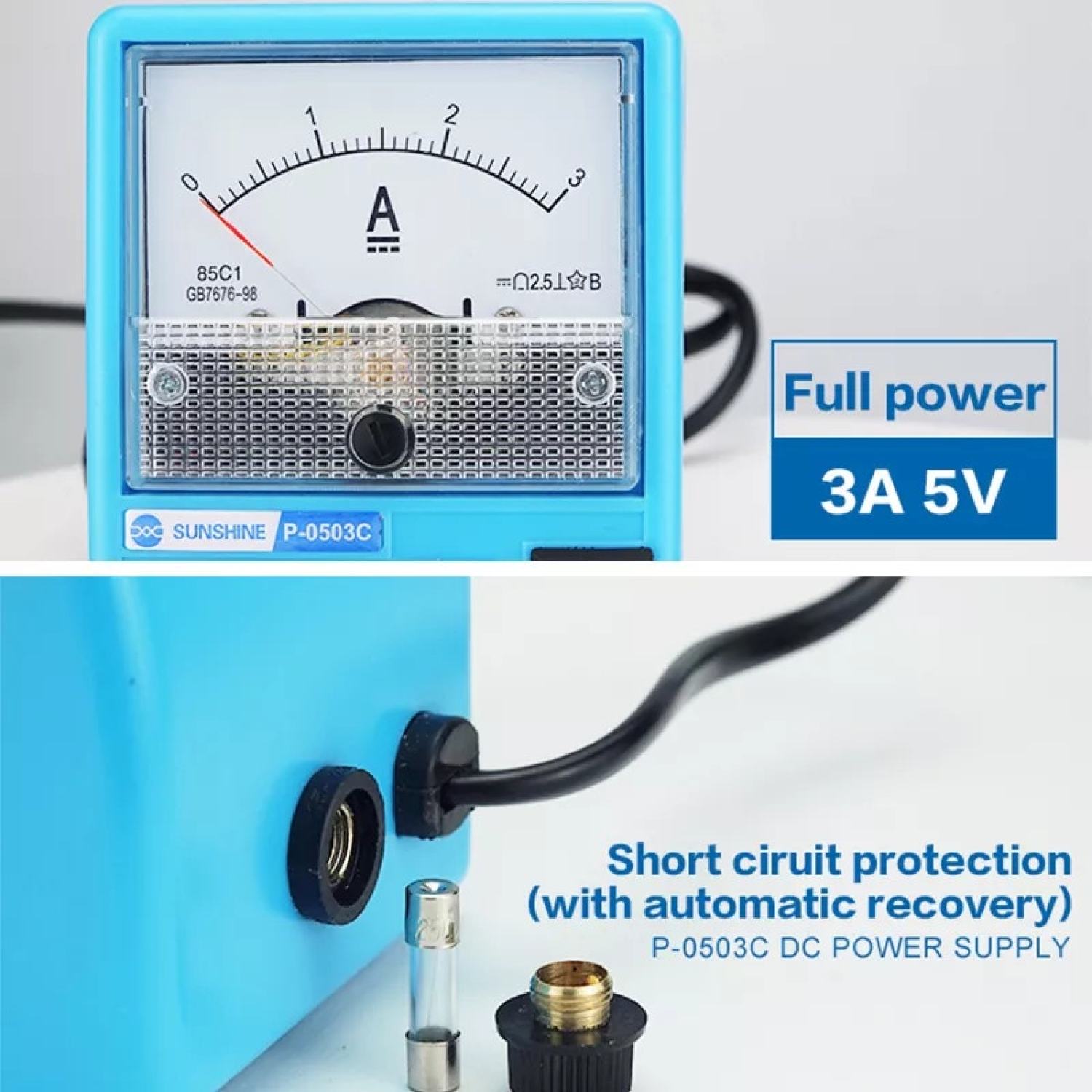 Máy cấp nguồn Mini Sunshine P-0503C 5V-3A