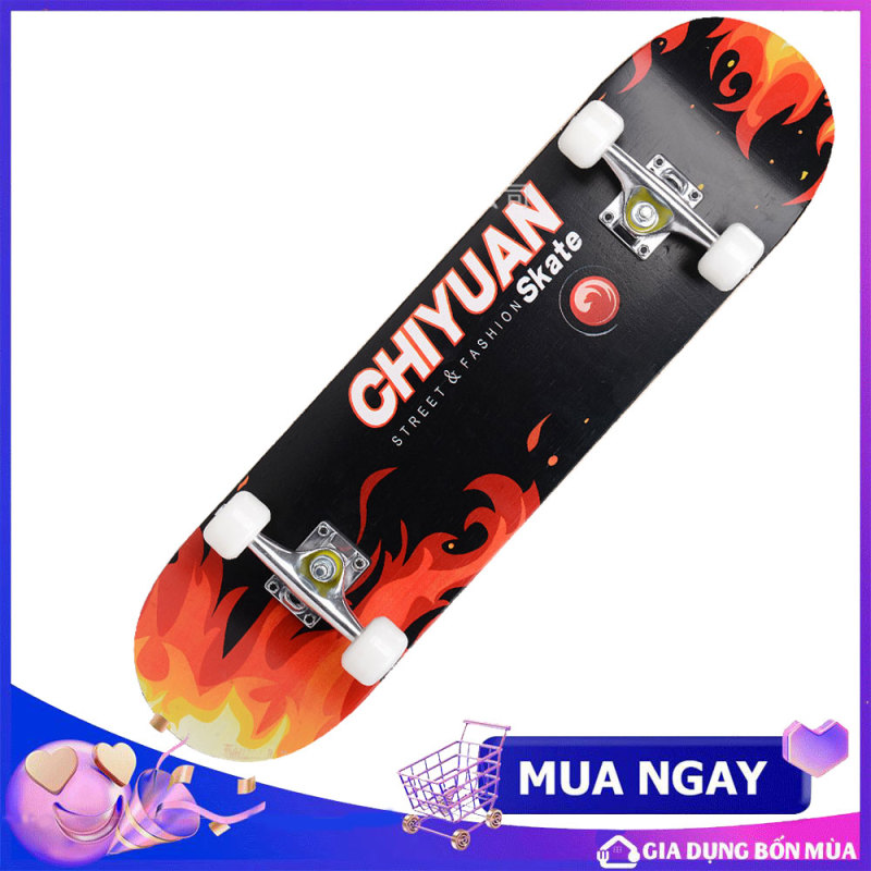 (Chọn Mẫu - Tặng Túi Đựng) Ván Trượt Thể Thao Người Lớn Cao Cấp Đạt Chuẩn Thi Đấu Chịu Lực 80kg