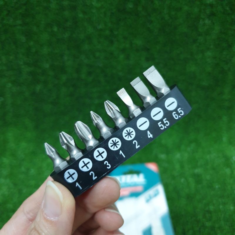 Bộ 9 đầu tua vít TACSD3091 TOTAL