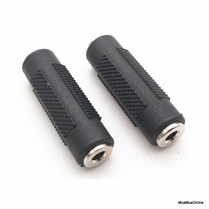 Đầu nối jack 3.5mm 2 đầu âm chống nhiễu