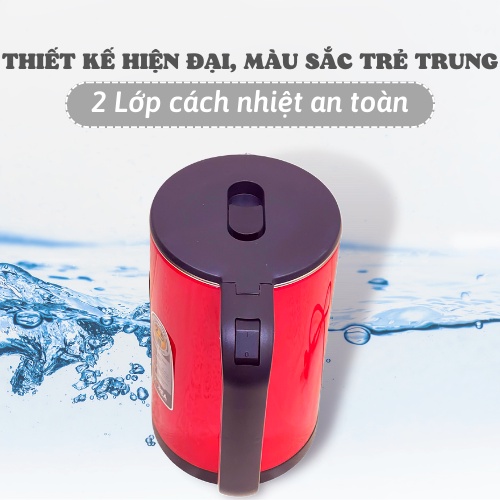bình đun siêu tốc,âm nước siêu tốc,ấm siêu tốc,ấm đun siêu tốc,bình đun nước siêu tốc . CUCKOO ST19 2.5 lít công suất lớn 1500W , lõi inox 304 , vỏ 2 lớp chống bỏng có đèn báo thiết kế siêu đẹp
