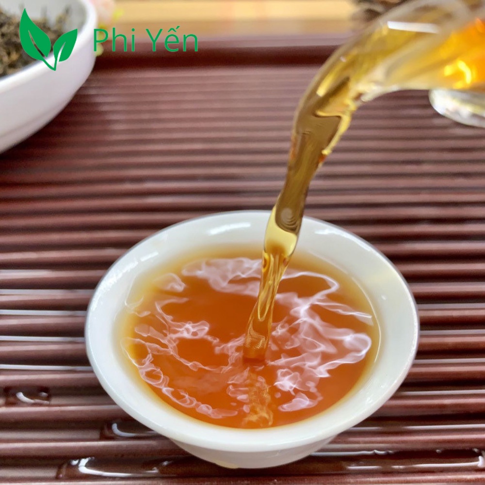 Trà thiết quan âm Kim Tuấn Mi PTAHS21 (hộp sắt 160g tổng 32 gói)
