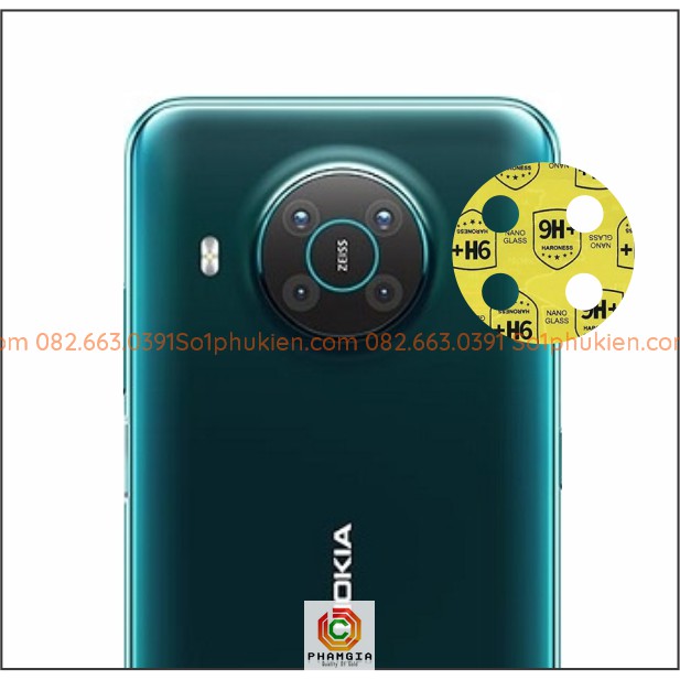Cường lực camera nokia x10 / nokia 5.4 nano siêu bền