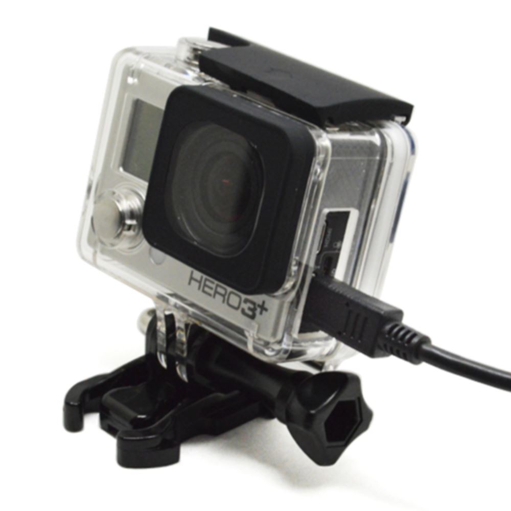 Case GoPro Hero 3, Hero 4 có lỗ cắm sạc