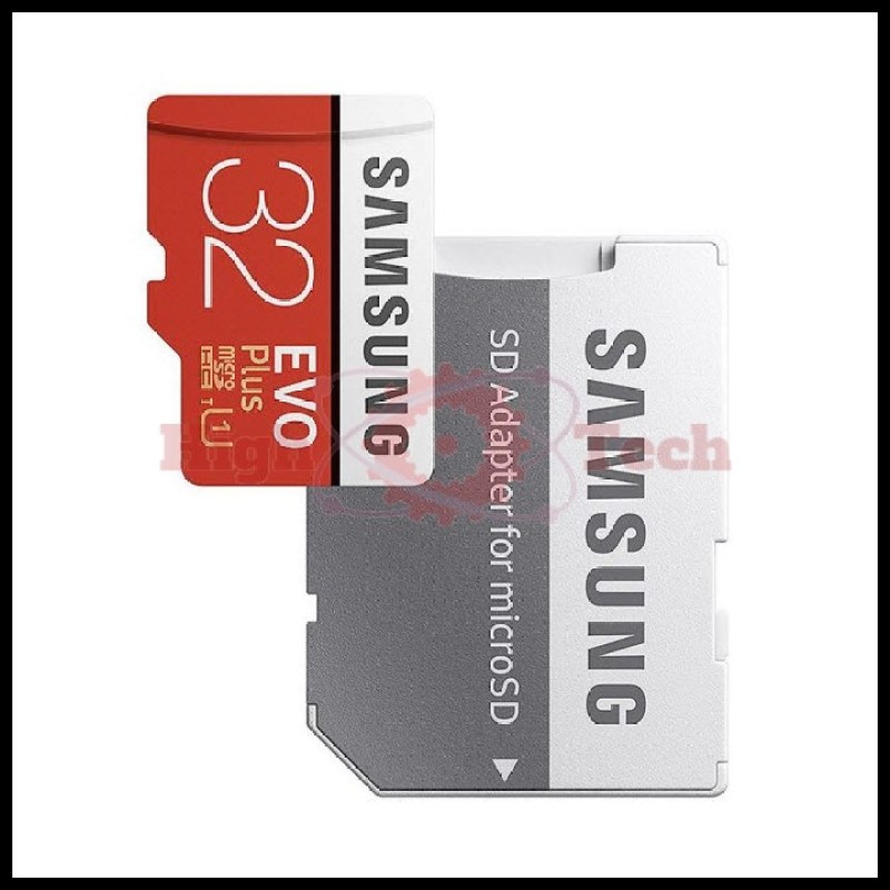 Thẻ nhớ microSDHC Samsung Evo Plus 32GB upto 95MB-s U1 kèm Adapter (Bảo hành 10 năm)