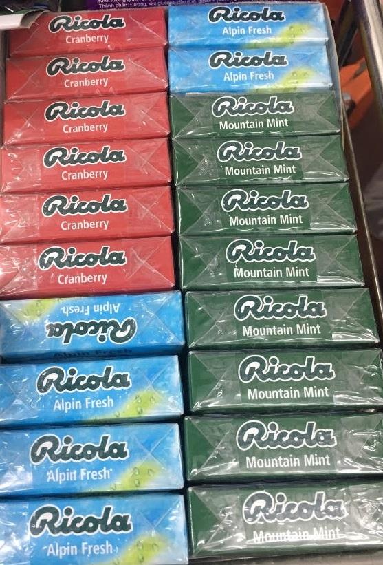 [HCM]Combo 4 hộp kẹo Ricola 40 g