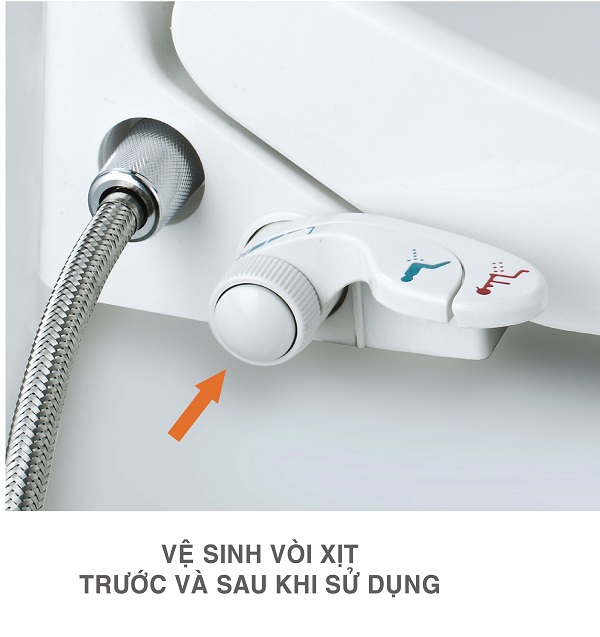 Nắp Bồn Cầu Rửa Cơ CAESAR TAF050 Đa Năng