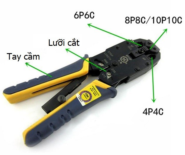 Kìm bấm mạng đa năng HT-200R