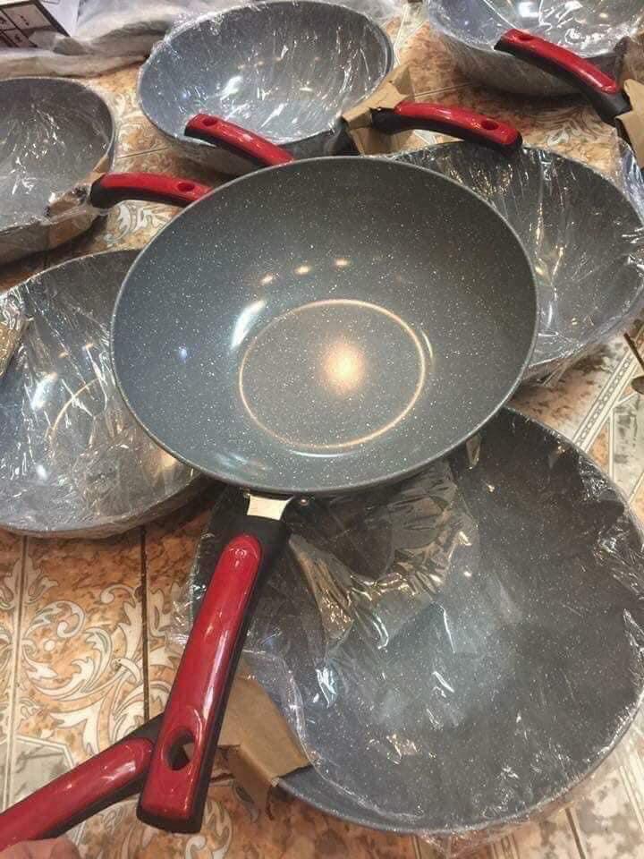 Chảo chống dính vân đá CERAMIC size 32cm.