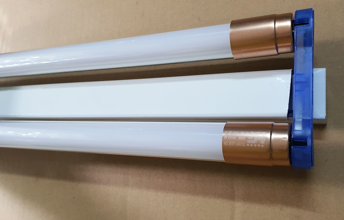 Bộ đèn Led tuýp đôi T8 : 2 bóng LED tube 1,2m x 30W