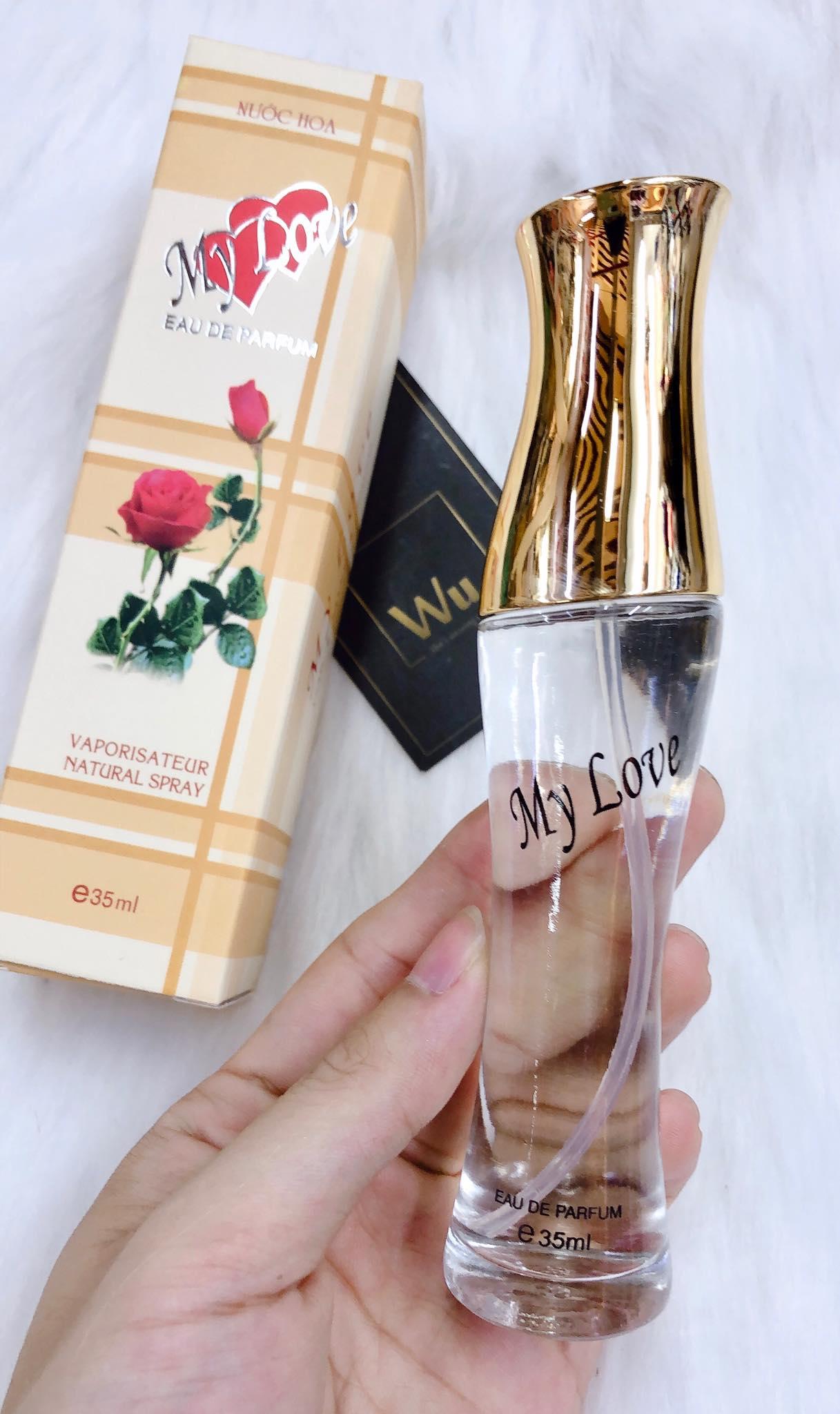 [HCM]NƯỚC HOA MY LOVE 35ML SỌC VÀNG