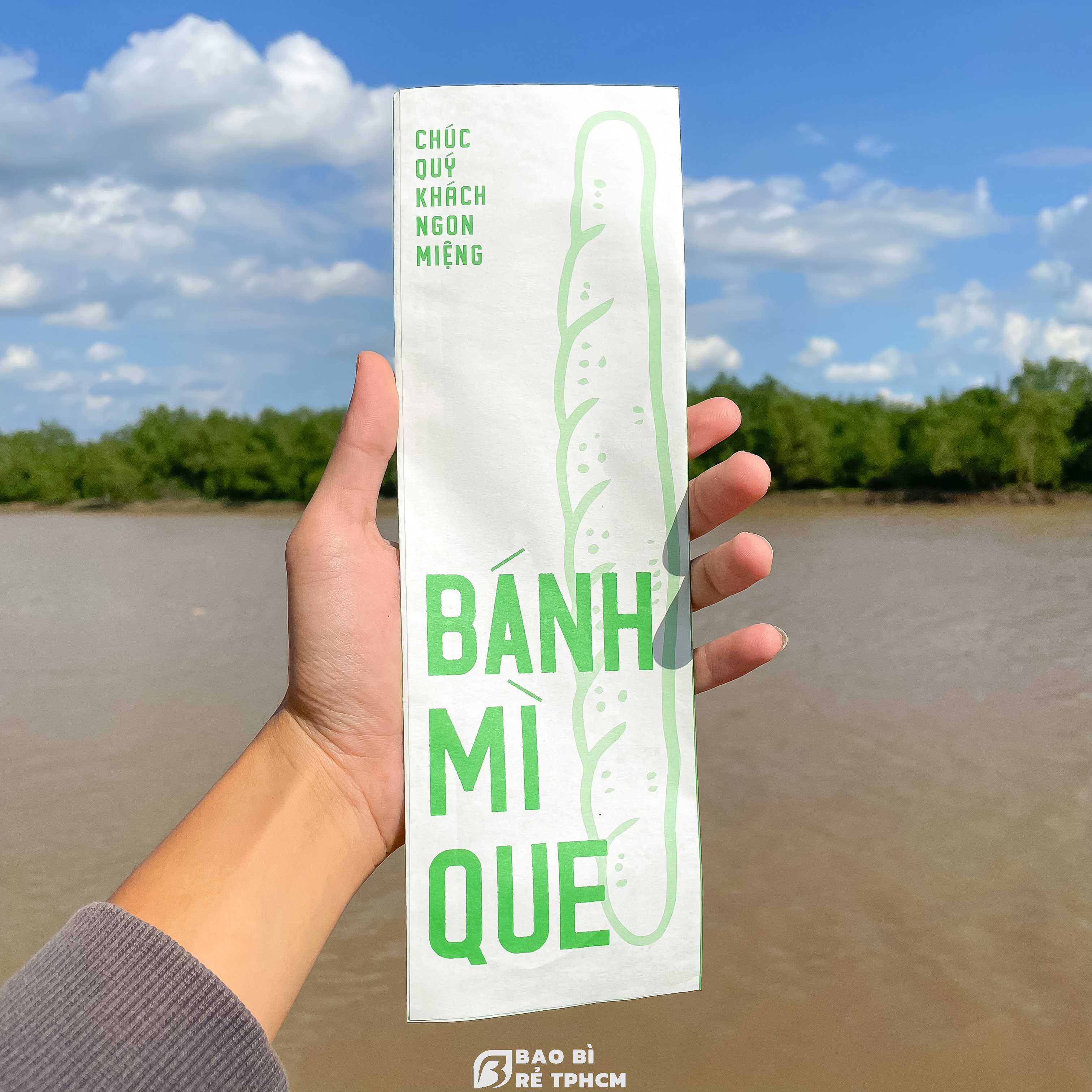 Túi Đựng Bánh Mì Que Xanh 1000 Túi