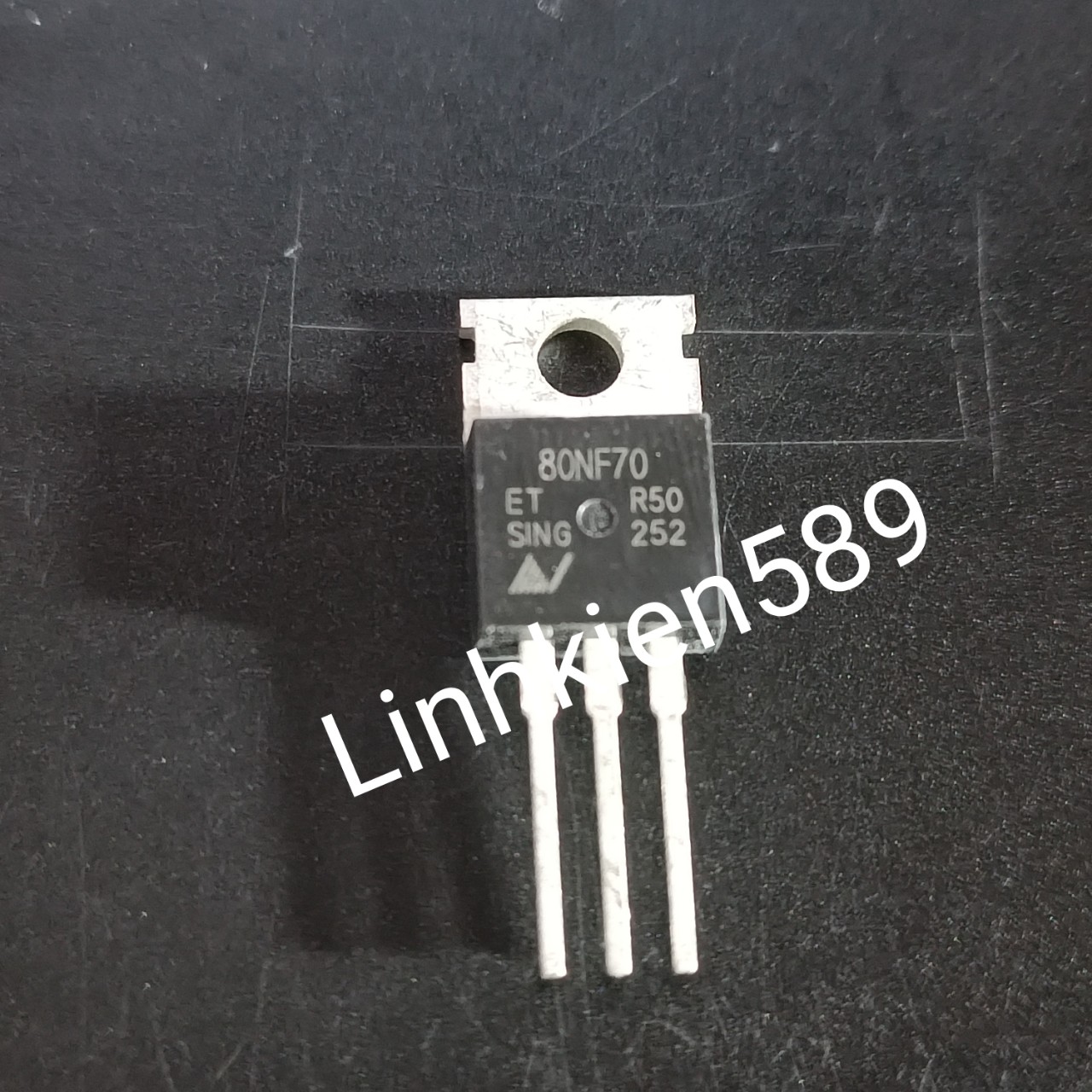 Mosfet 80nf70 80n70 to-220 80a 70v mới 100%