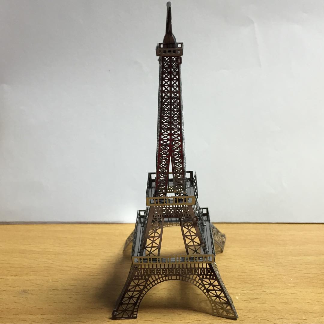 Mô Hình 3D Kim Loại Lắp Ráp Tháp Eiffel [Chưa Lắp]
