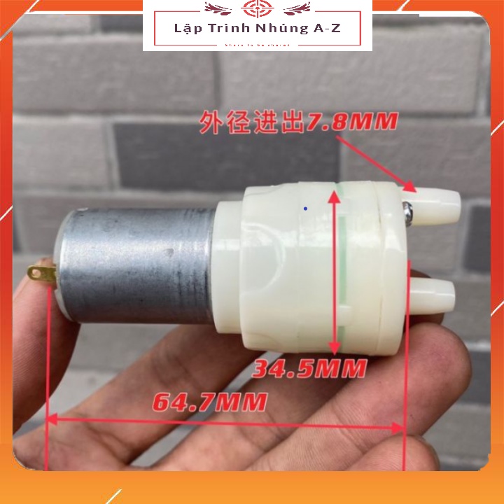 [Lập Trình Nhúng A-Z][G21] Máy Bơm Nước Mini 3V-7V ( Bơm Nổi)
