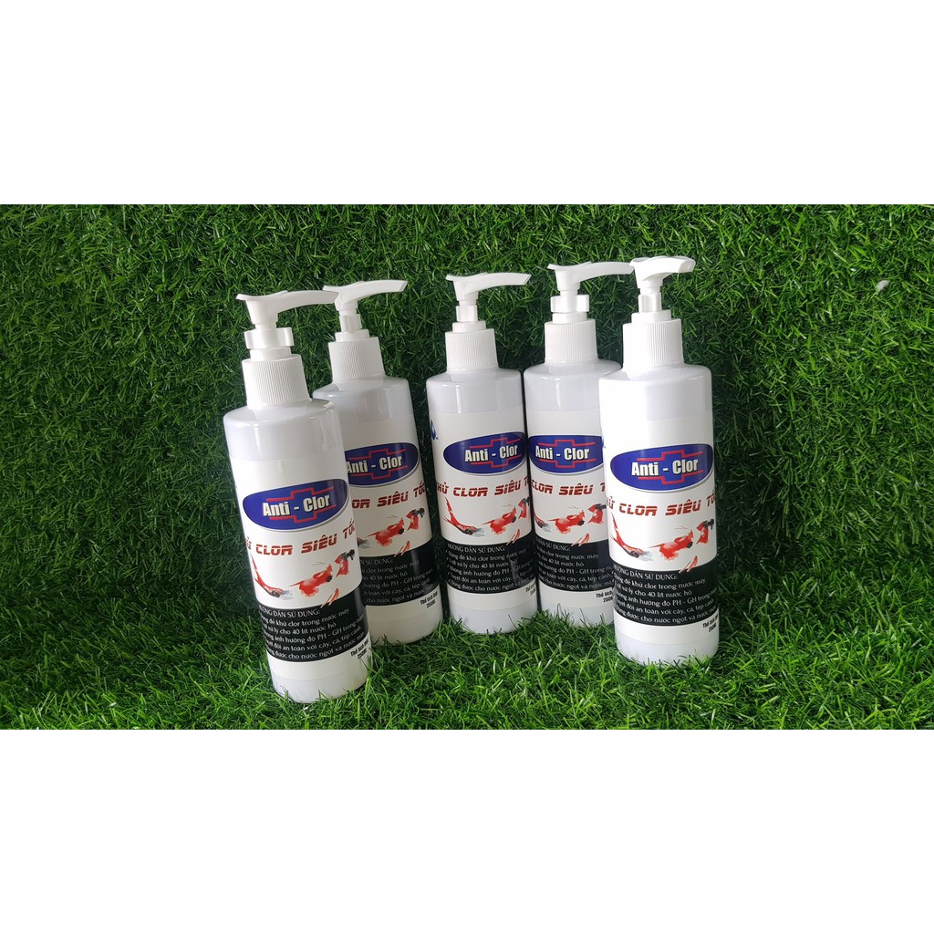 Anti Clor , Khử Clor siêu tốc 300ml