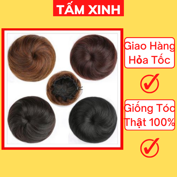 BÚI TÓC GIẢ CỦ TỎI ĐẸP - HÀNG LOẠI 1