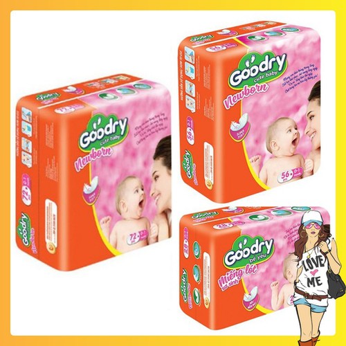 COMBO 4 bịch  MIẾNG LÓT SƠ SINH LOẠI 56 MIẾNG một bịch