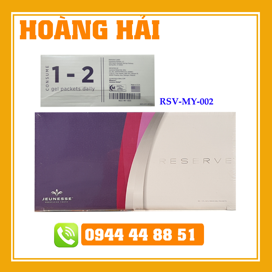 [Hoàn tiền 10%][CHÍNH HÃNG] Gel Trái Cây Reserve Malaysia