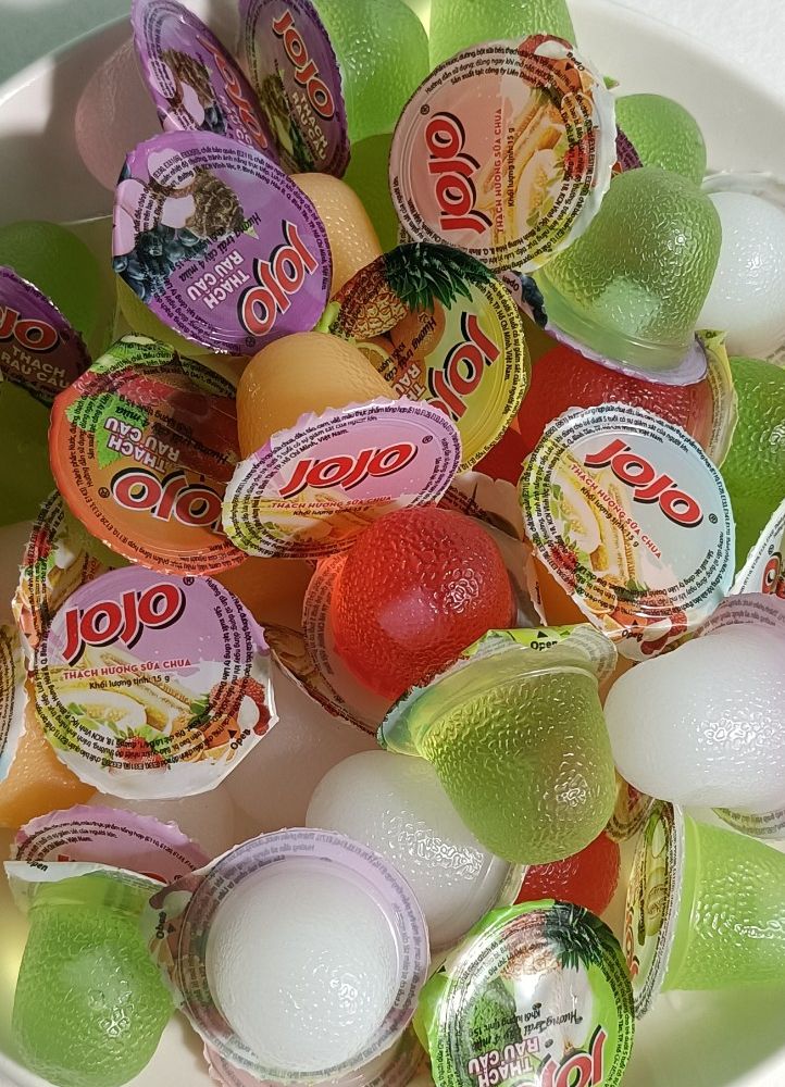 1 thùng (6kg) thạch rau câu trái cây JOJO