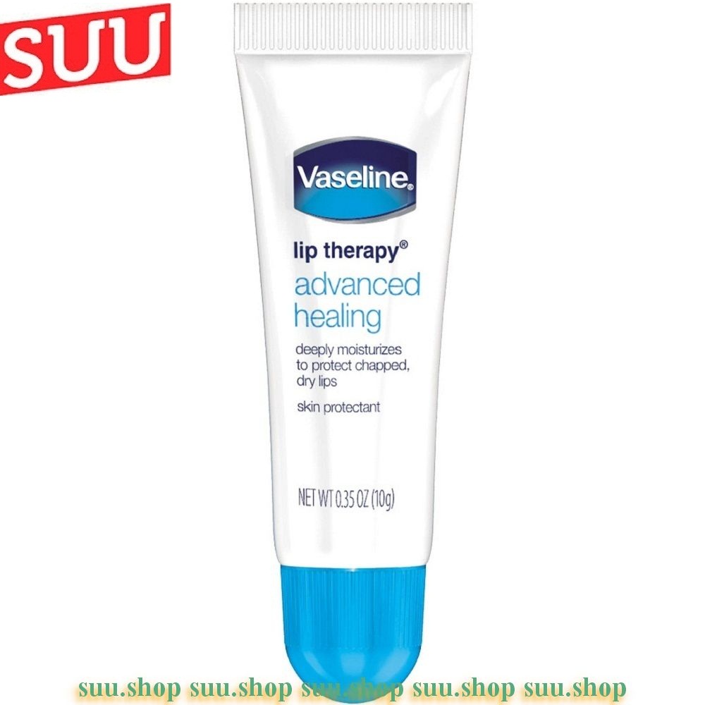 Tuýp Dưỡng Môi 10g Vaseline Lip Therapy Advanced Healing