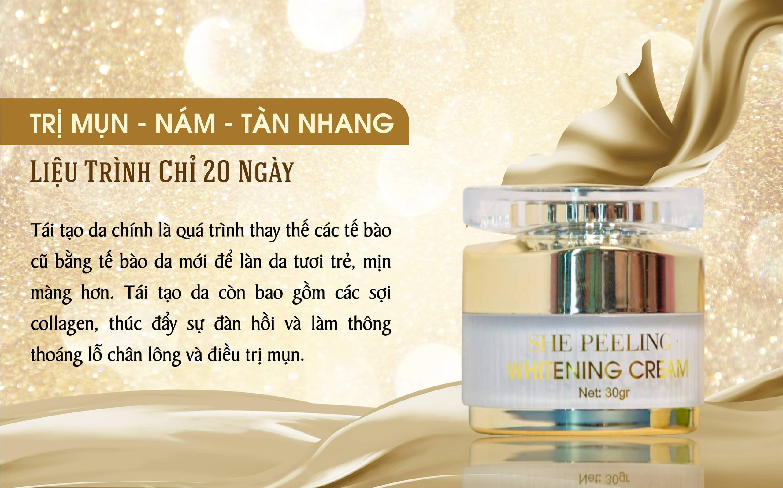 Kem peeling tái tạo da