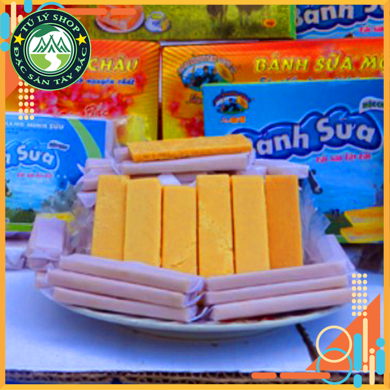 Bánh sữa Mộc Châu gói 200g (hiệu Cu Tỉ)