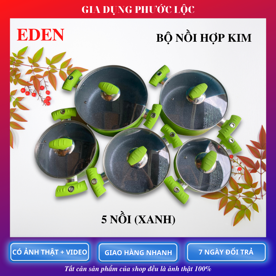 BỘ NỒi 5 HỘP KIM