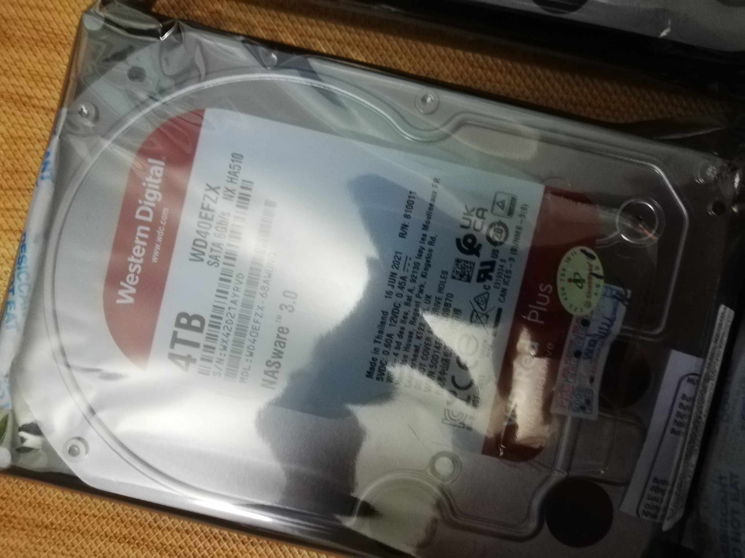 Ổ cứng WD Red Plus 4TB WD40EFZX