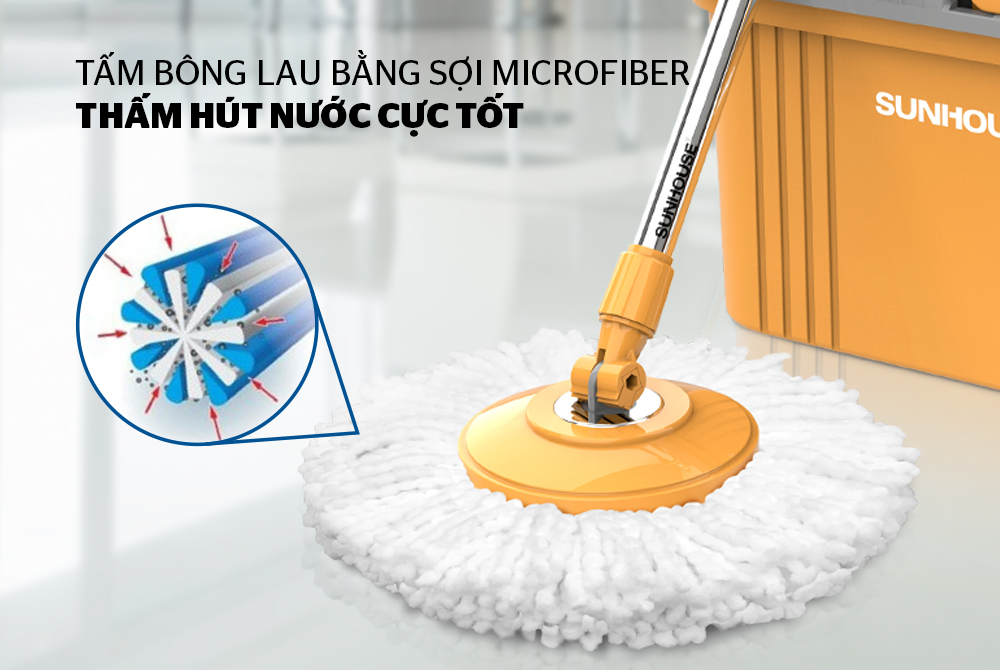 Bông lau nhà SUNHOUSE KS-CO350M