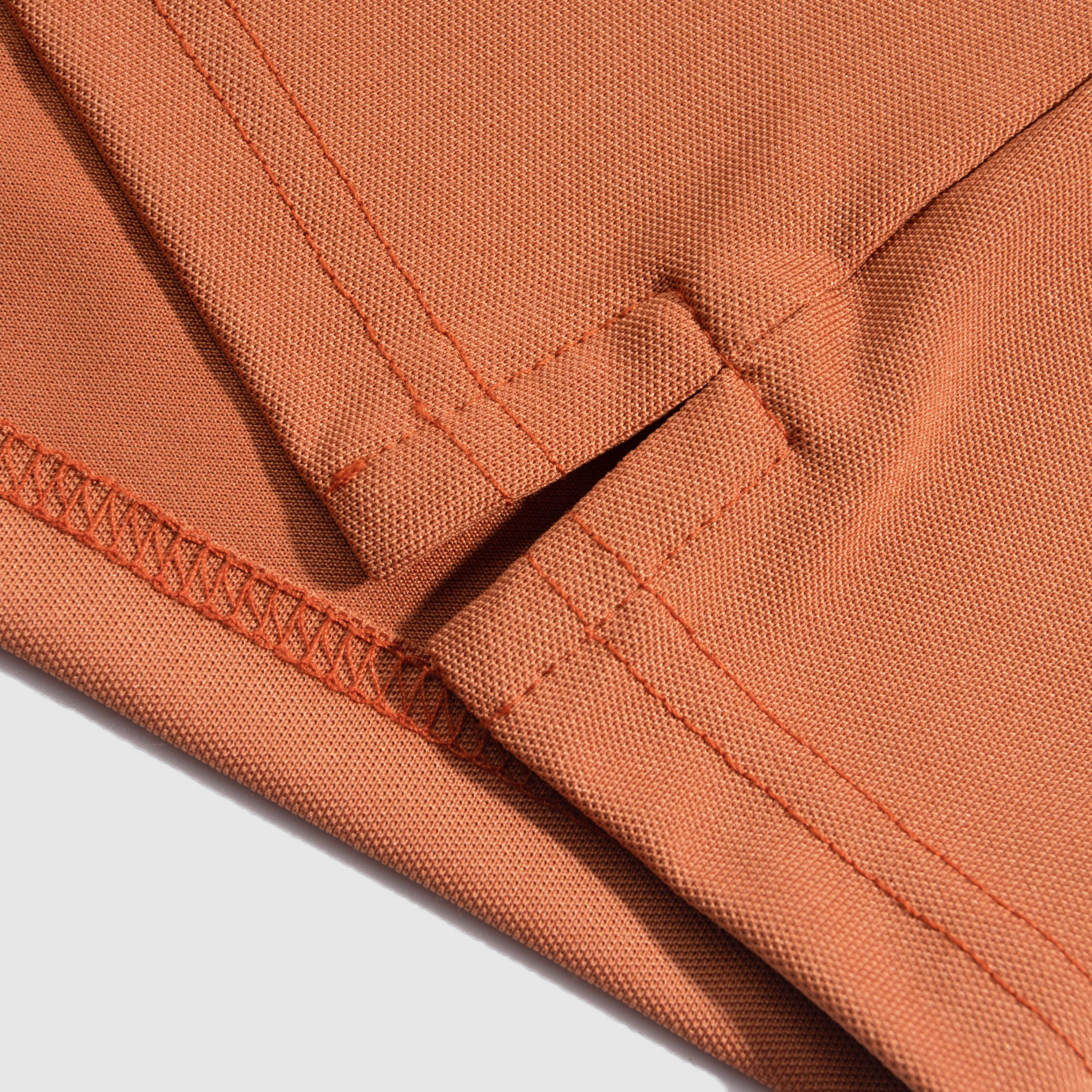 Áo Polo Nam N.GG.A Chất Cotton - Cam Đất