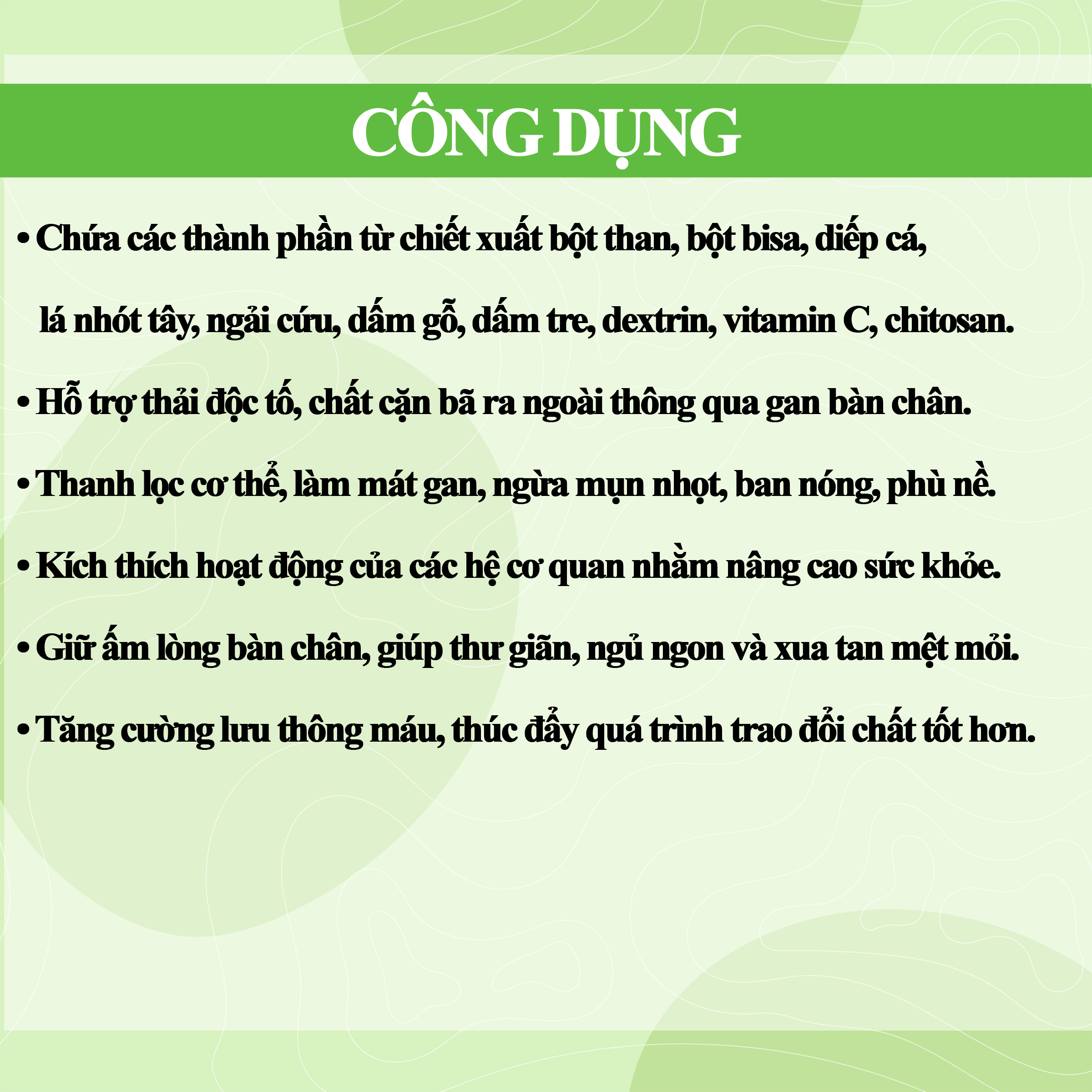 [HCM]Miếng Dán Chân Thải Độc Cosmo Bisa