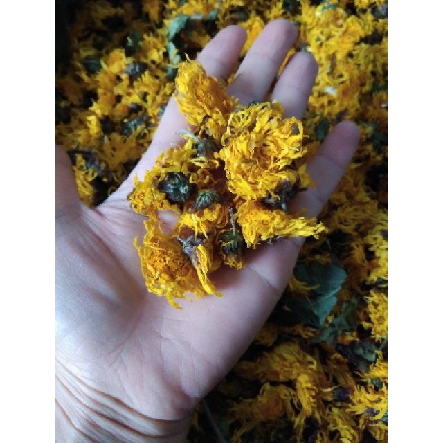 Hoa Cúc Vàng Sấy Khô Nguyên Chất Handmade (100gr)