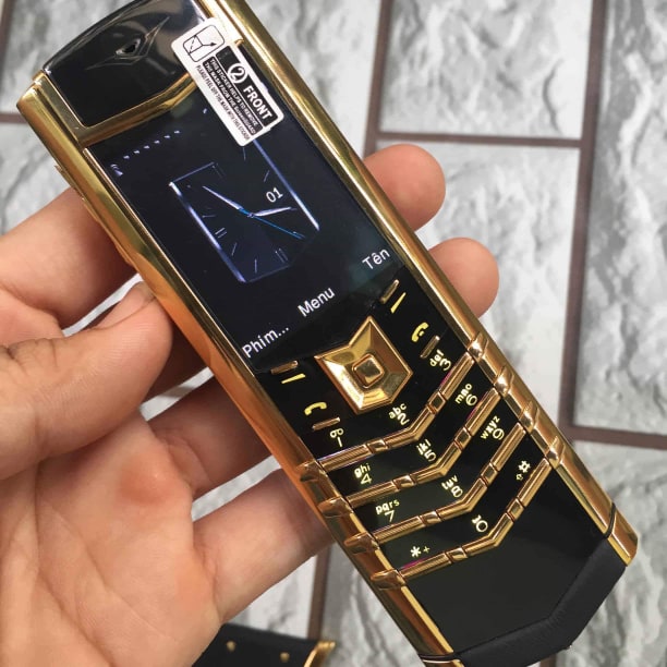Điện Thoại Vertu Signature S 1 Simn Cao Cấp - Khay Simn Trên Đầu - BH 12T