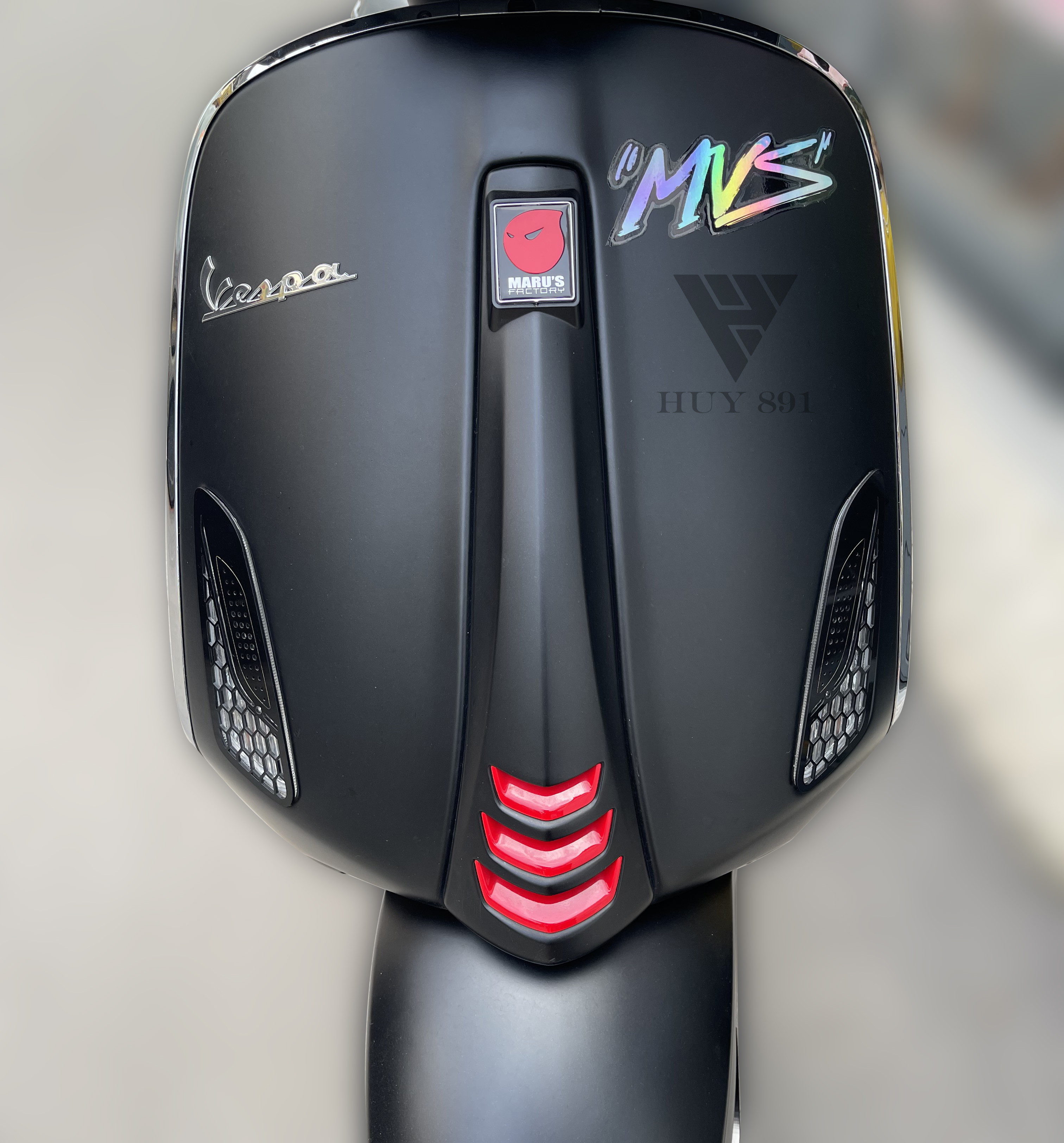 Ốp đèn xi nhan Vespa Sprint Primavera Notte