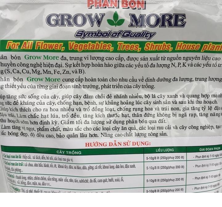 Phân bón lá cao cấp Grow More
