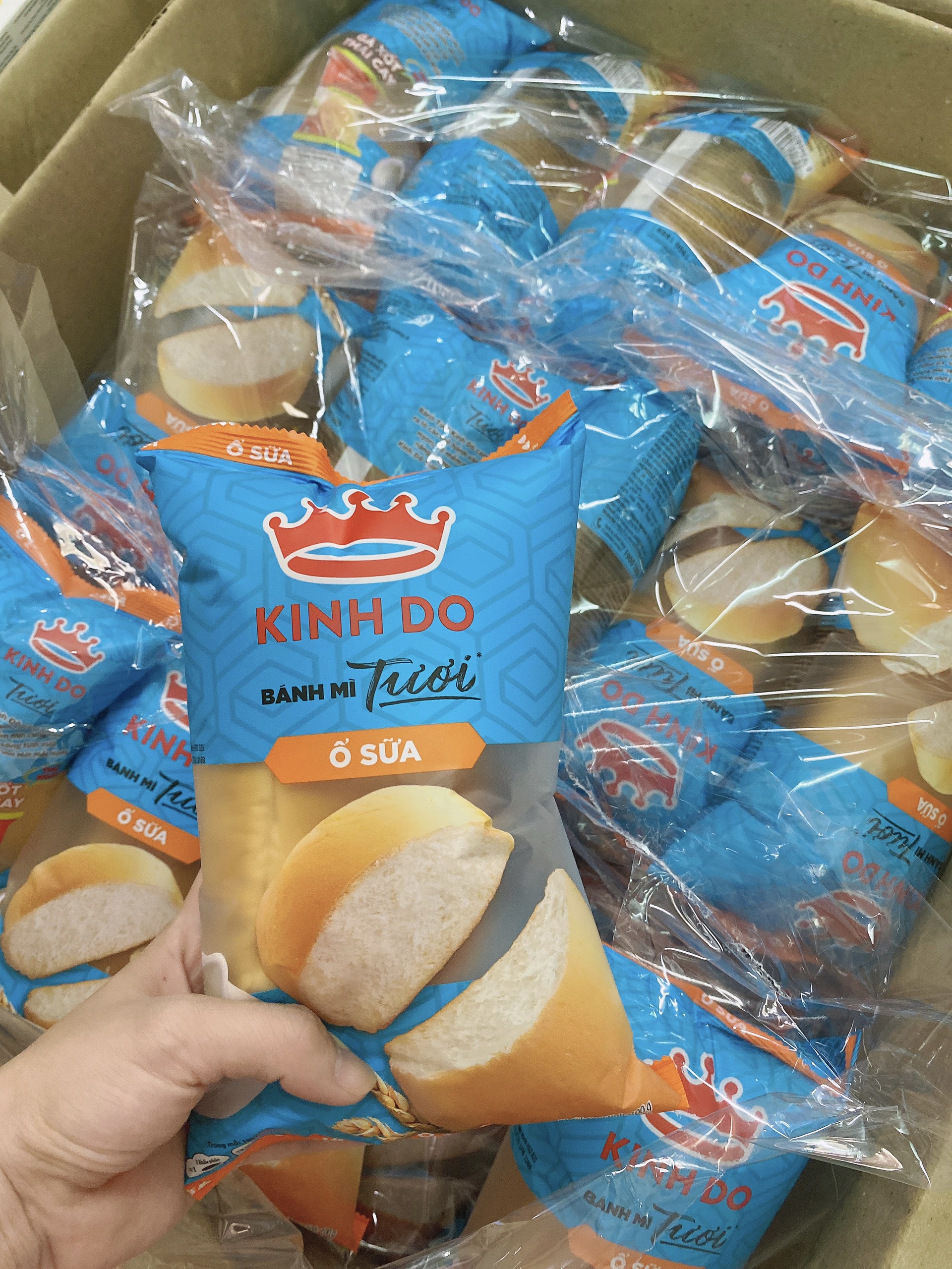 Bánh mì kinh đô các loại ( sandwich-bánh mì-bông lan)