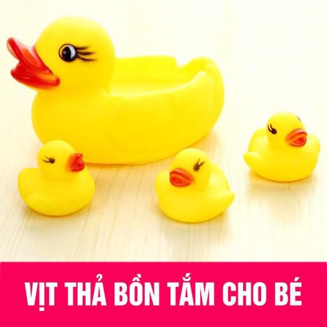 Set Vịt Thả Bồn Tắm 4 Con Cho Bé