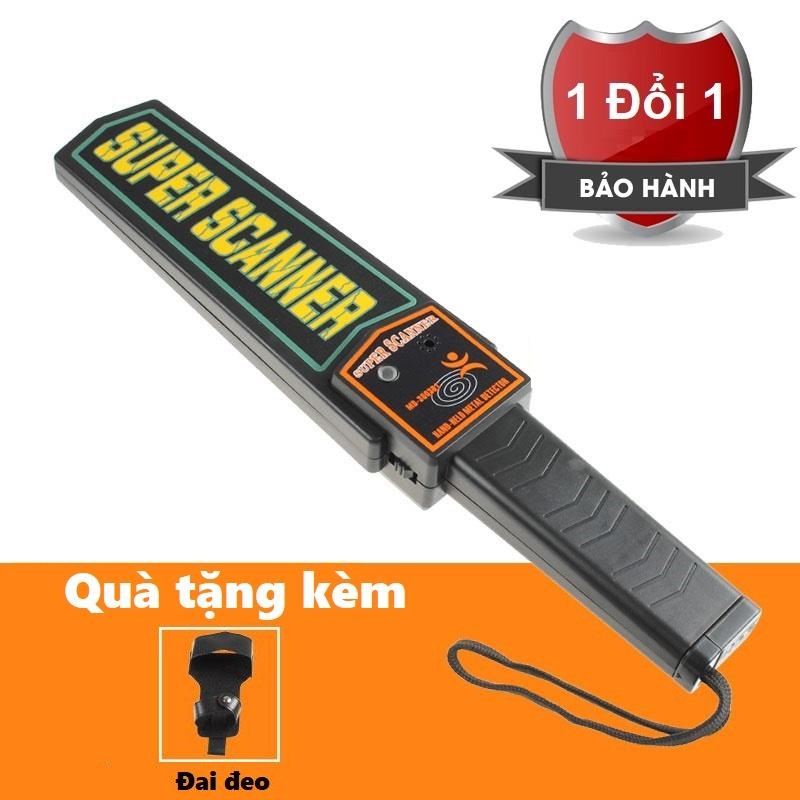 Máy dò kim loại cầm tay Super Scannner - Thiết Bị Dò An Ninh Cầm Tay, Máy Dò Kim Loại An Ninh Cầm Tay Super Scanner MD 3003B1