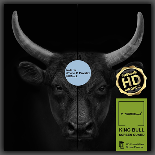 Kính cường lực Mipow Kingbull HD cho Iphone ĐỦ DÒNG