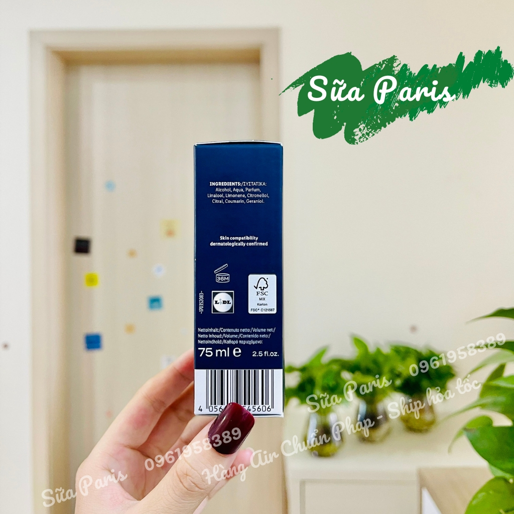 Nước hoa dành cho nam DEEP - G.bellini EDT 75ml, hàng Pháp có bill