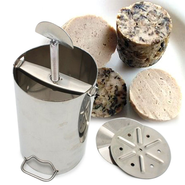 Khuôn làm giò thủ, giò chả bằng inox cao cấp không gỉ, an toàn 1kg