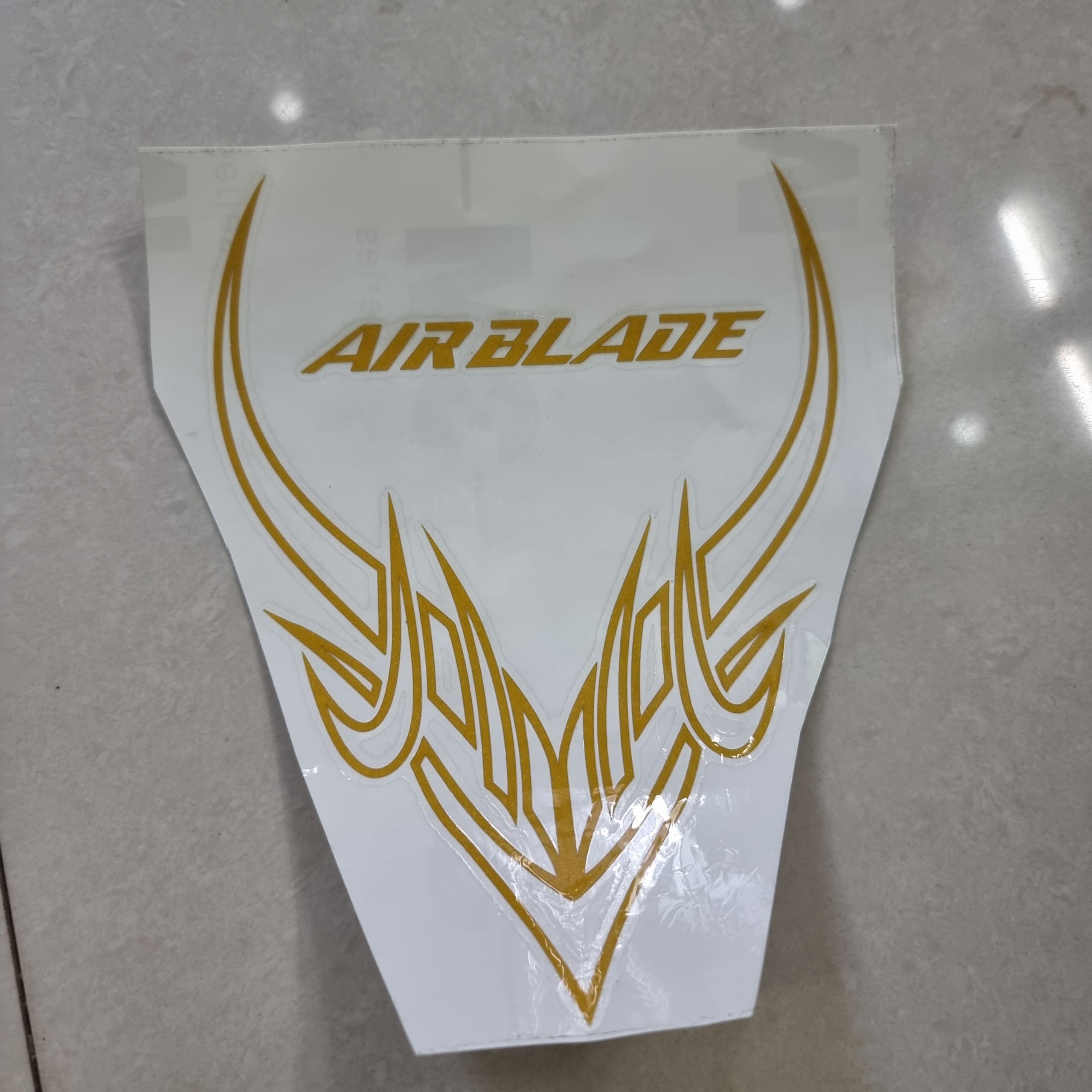 Tem dán vè trước xe air blade ab honda phản quang