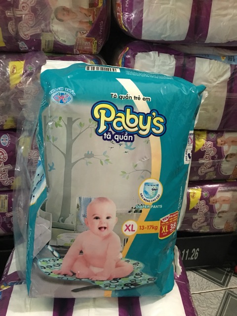 Tả quần Thạch Thảo Pabys XL38 miêng (13-17kg).