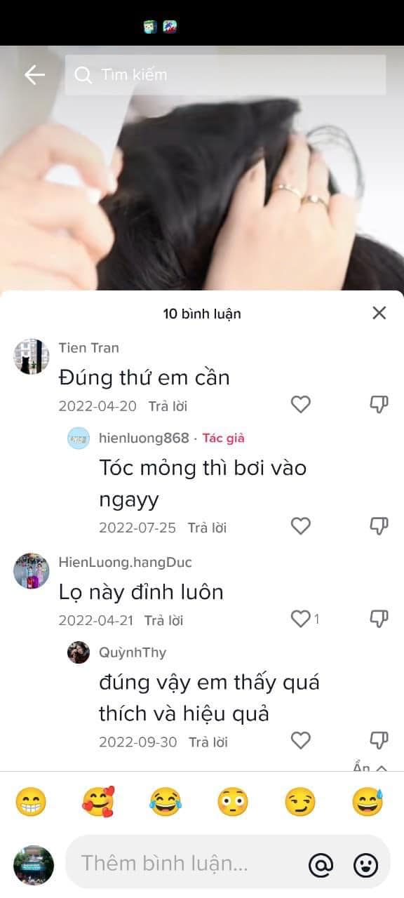 Kem làm phồng tóc Balea