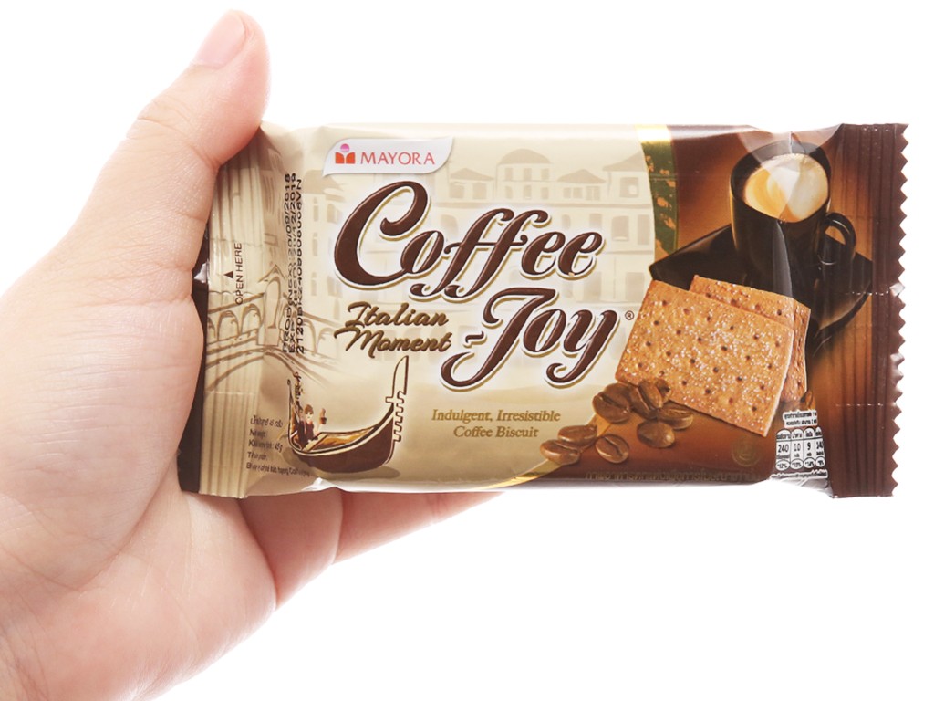 bánh quy vị cà phê coffee joy 360g 3