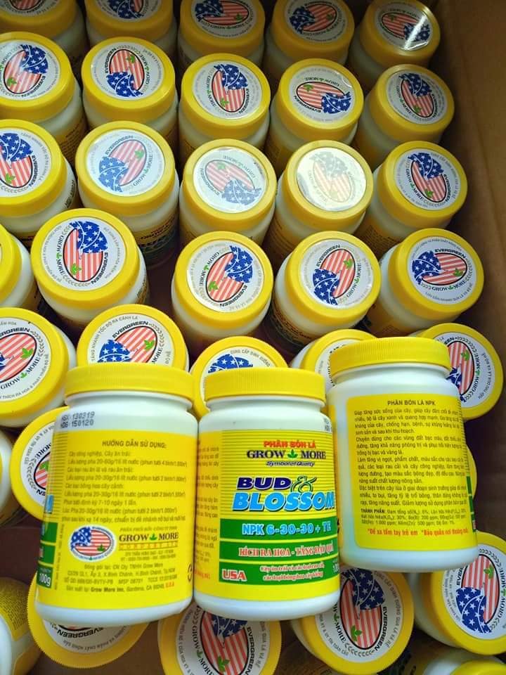 Phân bón lá npk 30-10-10+te growmore lọ 100gr