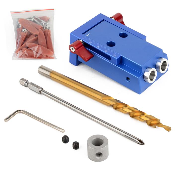 Bộ cữ khoan chéo bằng hợp kim nhôm cao cấp - cữ khoan gỗ
